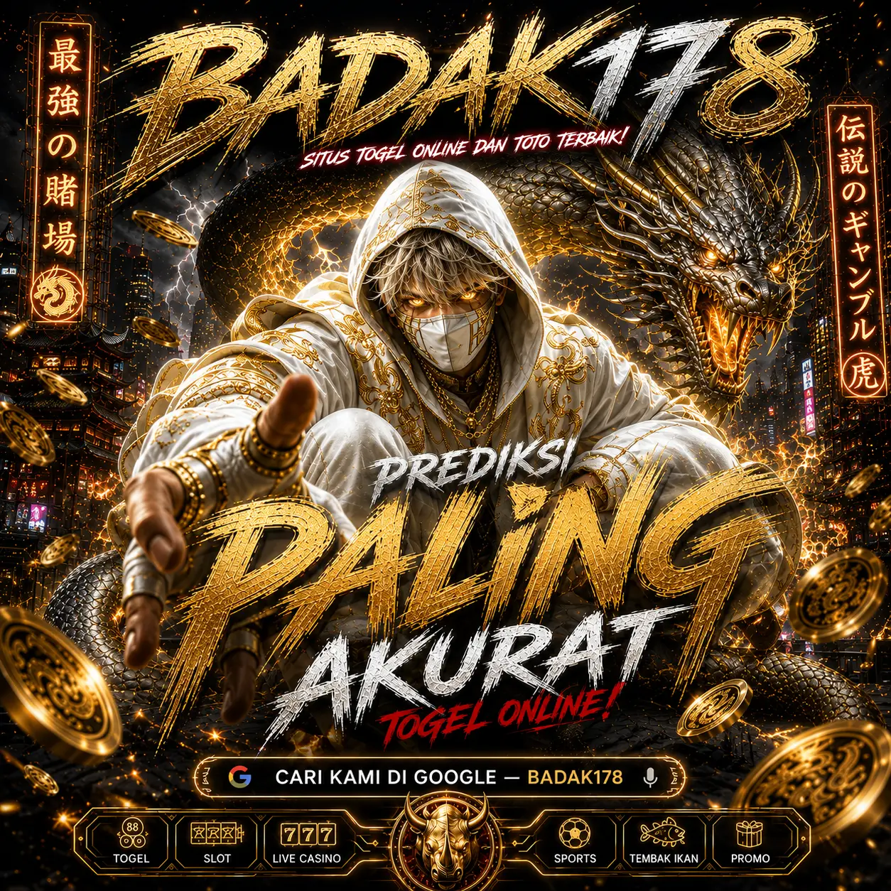 BADAK178 : Link Resmi Bandar Toto Macau & Togel Online Dengan Diskon Tertinggi